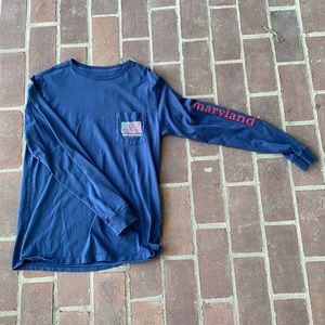 Vineyard Vines, (S), America Long sleeve